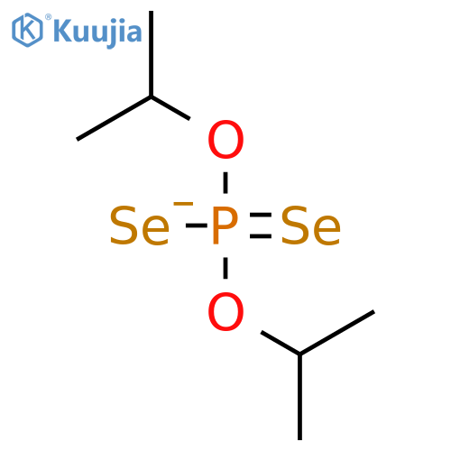 PHOSPHORODISELENOIC ACID, O,O-BIS(1-METHYLETHYL) ESTER structure