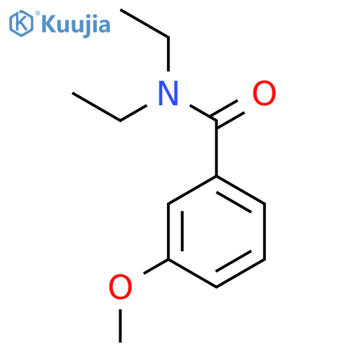 Benzamide, N,N-diethyl-3-methoxy- structure