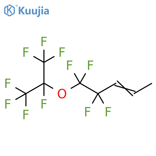 2-Pentene,4,4,5,5-tetrafluoro-5-[1,2,2,2-tetrafluoro-1-(trifluoromethyl)ethoxy]- structure