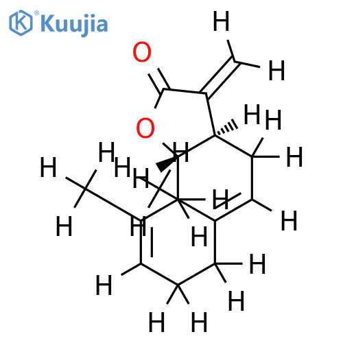 germacra-4E,1(10E)-diene-12,8beta-olide structure