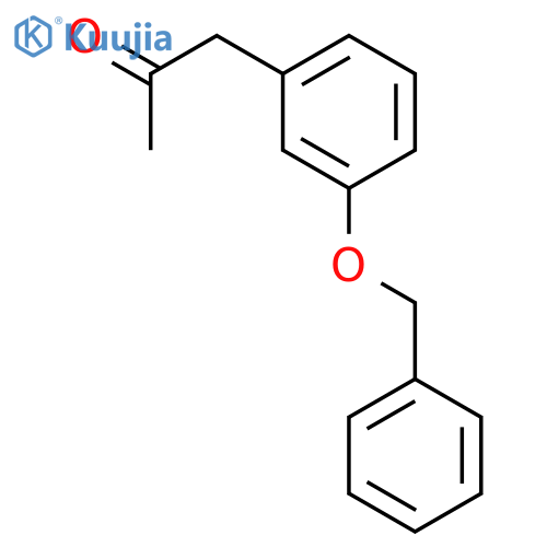 1-3-(benzyloxy)phenylpropan-2-one structure