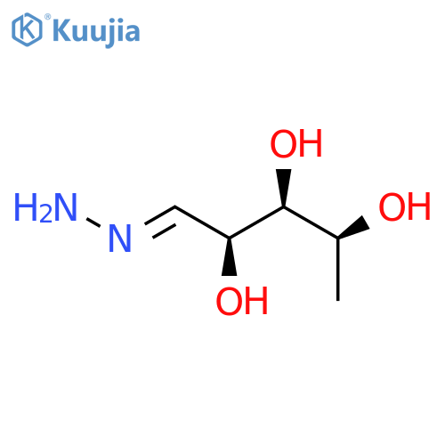 L-ARABINOSE, 5-DEOXY-, HYDRAZONE structure