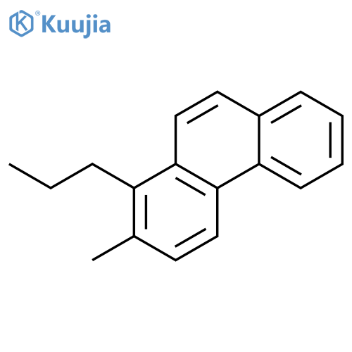 Phenanthrene, 2-methyl-1-propyl- structure