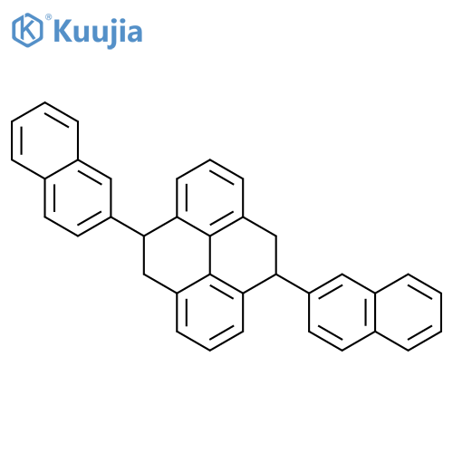 PYRENE, 4,5,9,10-TETRAHYDRO-4,9-DI-2-NAPHTHALENYL- structure