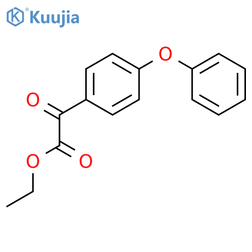 Ethyl 2-oxo-2-(4-phenoxyphenyl)acetate structure