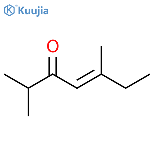 4-Hepten-3-one, 2,5-dimethyl- structure