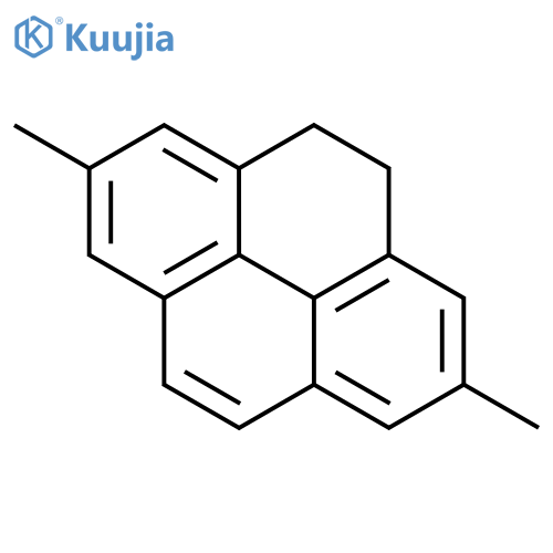 Pyrene, 4,5-dihydro-2,7-dimethyl- structure