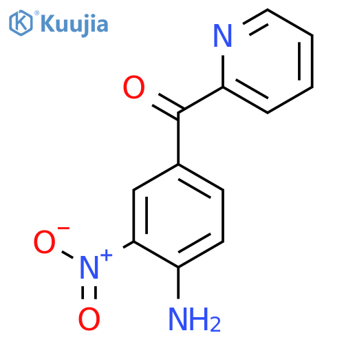 Methanone, (4-amino-3-nitrophenyl)-2-pyridinyl- structure