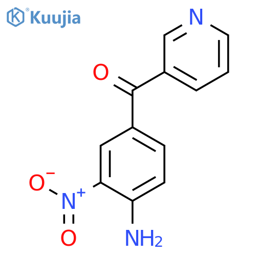 METHANONE, (4-AMINO-3-NITROPHENYL)-3-PYRIDINYL- structure