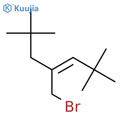 3-HEPTENE, 4-(BROMOMETHYL)-2,2,6,6-TETRAMETHYL- structure