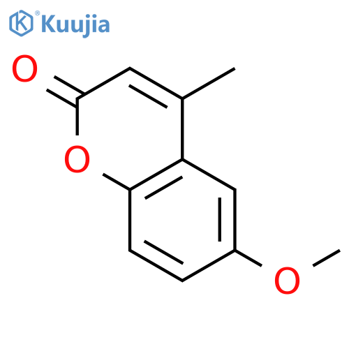 6-Methoxy-4-methylcoumarin structure