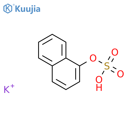 Alpha-\u200bNaphthyl Sulfate Potassium Salt structure