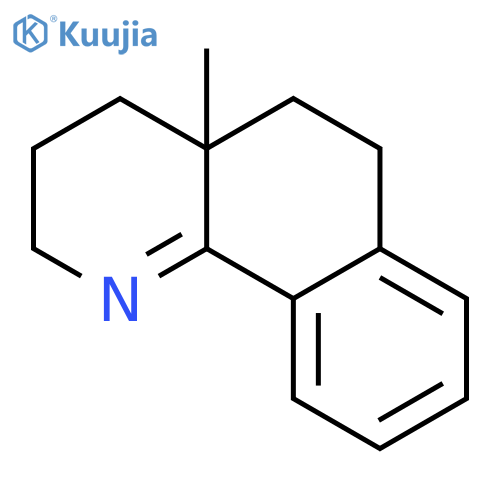 Benzo[h]quinoline, 2,3,4,4a,5,6-hexahydro-4a-methyl- structure