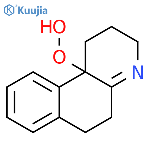Benzo[f]quinoline, 1,2,3,5,6,10b-hexahydro-10b-hydroperoxy- structure