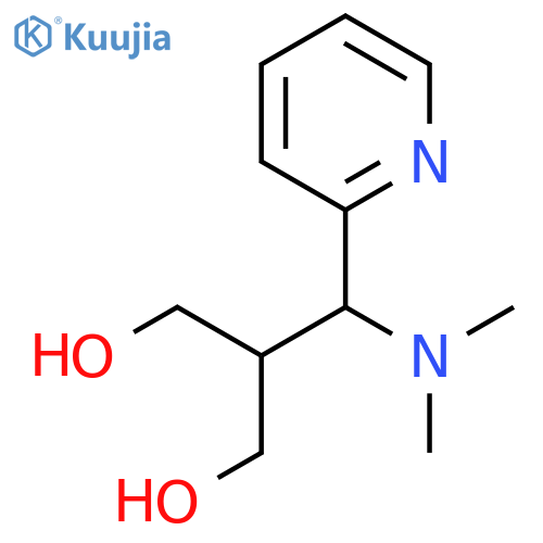 1,3-Propanediol, 2-[(dimethylamino)-2-pyridinylmethyl]- structure