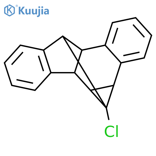 5,6,11-Metheno-5H-benzo[a]fluorene, 6-chloro-6,6a,11,11a-tetrahydro- (9CI) structure