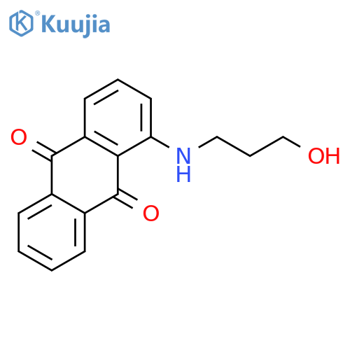 9,10-Anthracenedione, 1-[(3-hydroxypropyl)amino]- structure