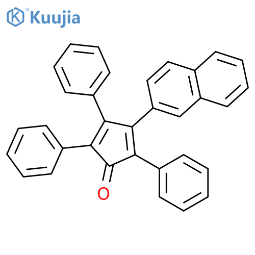3-(Naphthalen-2-yl)-2,4,5-triphenylcyclopenta-2,4-dien-1-one structure