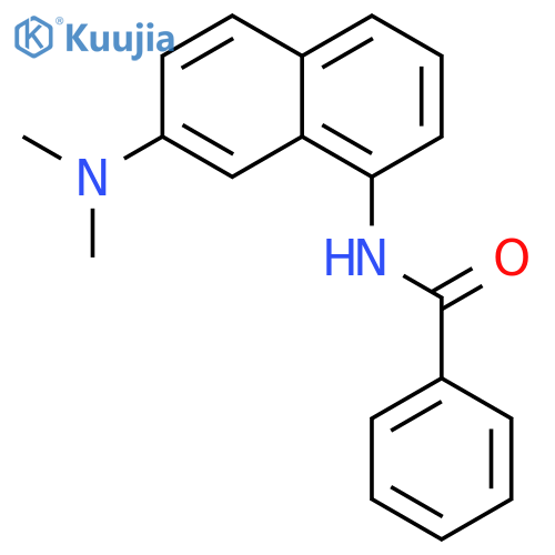 BENZAMIDE, N-[7-(DIMETHYLAMINO)-1-NAPHTHALENYL]- structure
