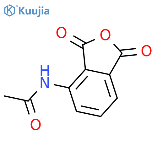 3-Acetylaminophthalic Anhydride structure