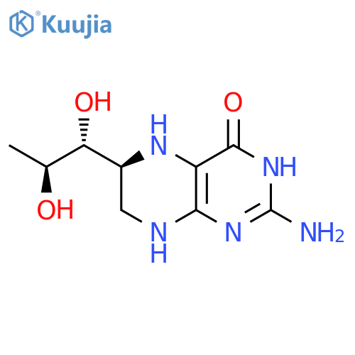 (6S)-Tetrahydrobiopterin structure