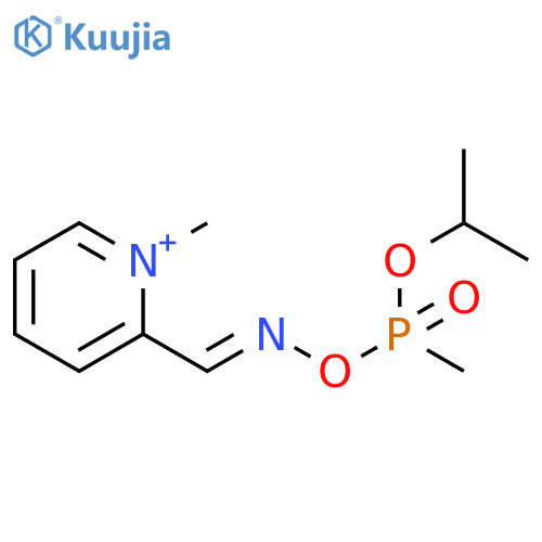 Pyridinium,2-[(1E)-4,6-dimethyl-4-oxido-3,5-dioxa-2-aza-4-phosphahept-1-en-1-yl]-1-methyl- structure