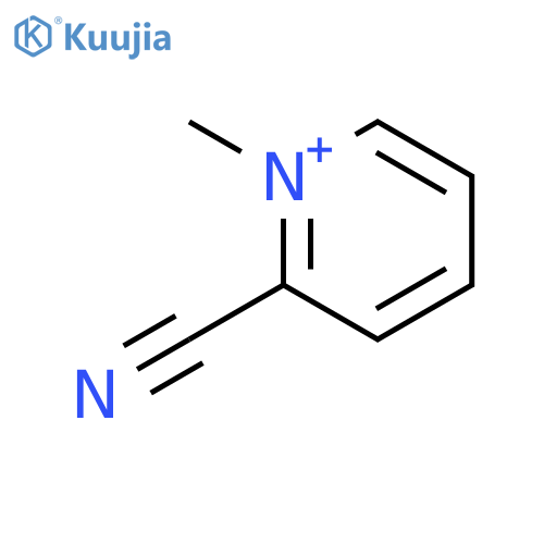 Pyridinium, cyano-1-methyl- structure