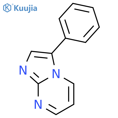 Imidazo[1,2-a]pyrimidine, 3-phenyl- structure