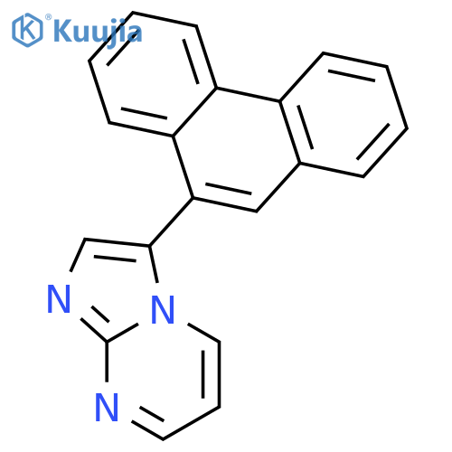 Imidazo[1,2-a]pyrimidine, 3-(9-phenanthrenyl)- structure