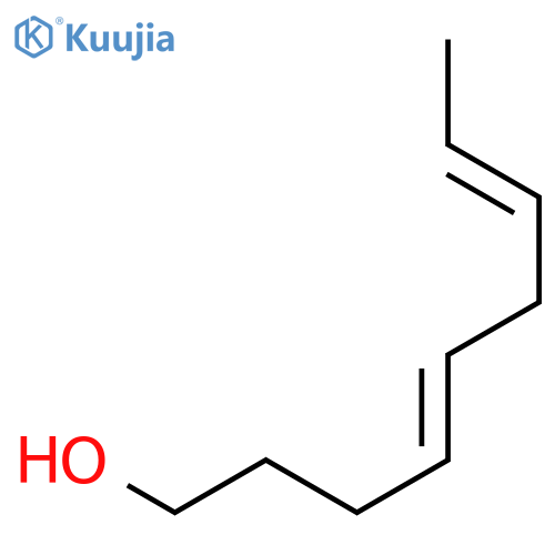 4,7-NONADIEN-1-OL, (E,E)- structure