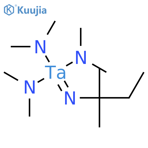 (TERT-AMYLIMINO)TRIS(DIMETHYLAMINO)TANTALUM structure