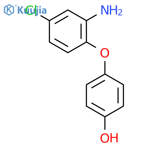 Phenol, 4-(2-amino-4-chlorophenoxy)- structure