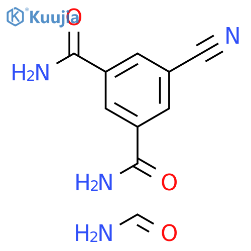 1,3-Benzenedicarboxamide, 5-cyano-, compd. with formamide (1:1) structure