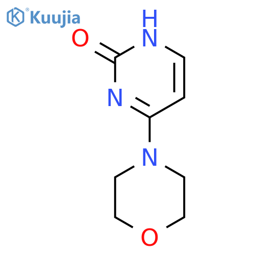 2(1H)-Pyrimidinone, 4-(4-morpholinyl)- structure