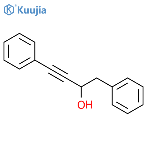 Benzeneethanol, a-(phenylethynyl)- structure