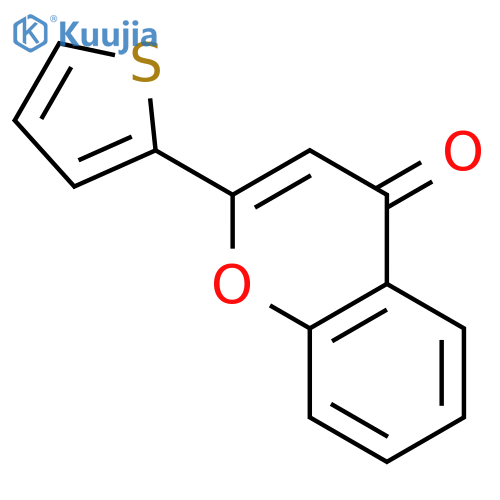 4H-1-Benzopyran-4-one,2-(2-thienyl)- structure