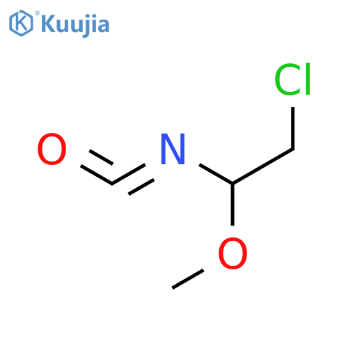 ETHANE, 2-CHLORO-1-ISOCYANATO-1-METHOXY- structure