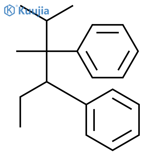 Benzene, 1,1'-[2-ethyl-1-methyl-1-(1-methylethyl)-1,2-ethanediyl]bis- structure