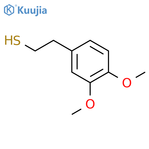 2-(3,4-dimethoxyphenyl)ethane-1-thiol structure