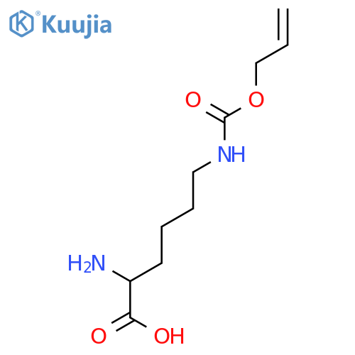 H-Lys(Alloc)-OH structure