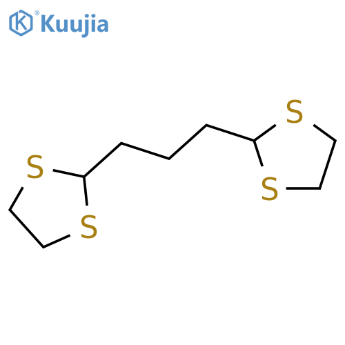 2,2'-(Propane-1,3-diyl)bis(1,3-dithiolane) structure