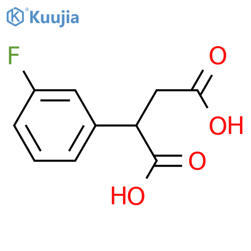 2-(3-Fluorophenyl)succinic acid structure