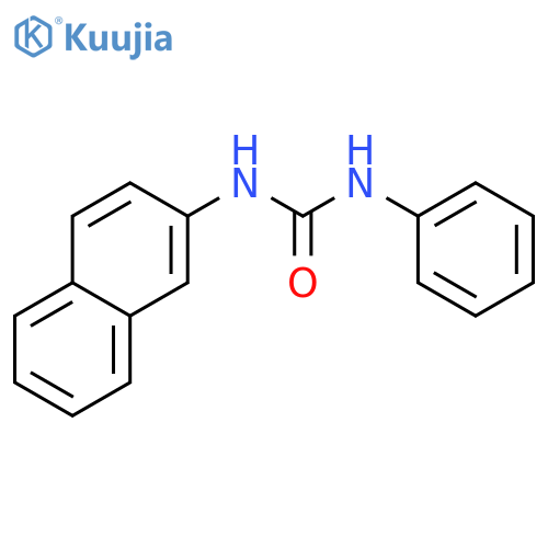 1-(Naphthalen-2-yl)-3-phenylurea structure