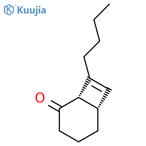 BICYCLO[4.2.0]OCT-7-EN-2-ONE, 8-BUTYL-, CIS- structure