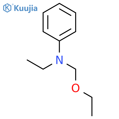 BENZENAMINE, N-(ETHOXYMETHYL)-N-ETHYL- structure