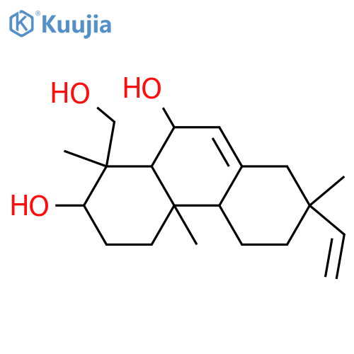 7,15-Pimaradiene-3,6,19-triol; (3β,6β,9β)-form structure