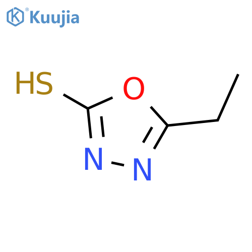 5-ethyl-2,3-dihydro-1,3,4-oxadiazole-2-thione structure