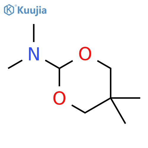 N,N,5,5-Tetramethyl-1,3-dioxane-2-amine structure