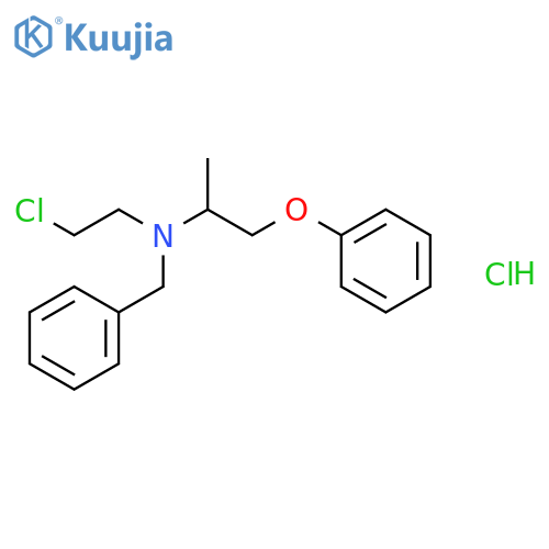 Phenoxybenzamine hydrochloride structure