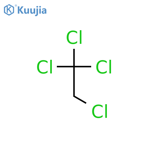 1,1,1,2-Tetrachloroethane structure
